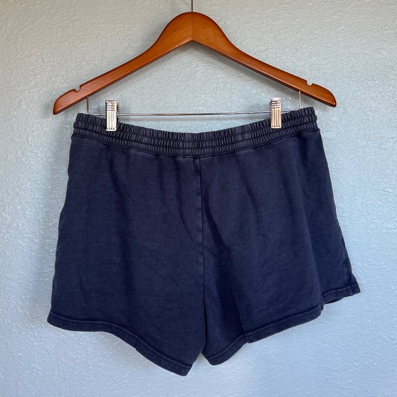 JCrew Cotton Lounge Short with Drawstring, Navy Blue, Size S - Picture 2 of 5